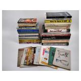 Books: cooking, wellness, local history