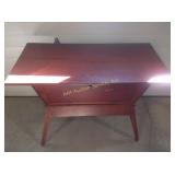 Antique American primitive proving chest/dough