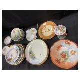 Assorted Plates and Dishes including items from