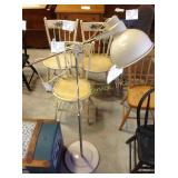 Bretford metal floor lamp