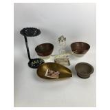 Cast Iron Paper Towel Holder, Copper Bowls, Metal