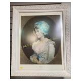 Framed portrait print