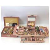 Costume jewelry, jewelry boxes
