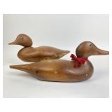 Wooden ducks