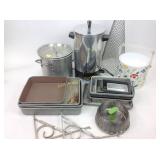 Kitchen, bakeware, toaster, coffee make, pot,