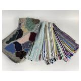 Rugs, reversible, colorful