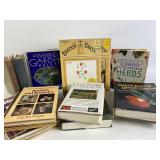 Books gardening, craft magazines