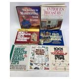 Assorted Books including Do-It-Yourself, Wellness