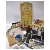 Misc Household Items including, small enameled