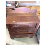 Victorian style chest of drawers, small 34 x 30 x