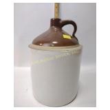 Ceramic jug, approximately 12 inches tall