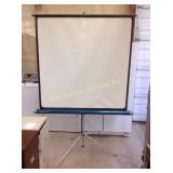 Radiant Projector Screen with Case