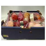 Craft supplies, yarn, spoold, Bernat,mohair,