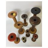 Antique spools