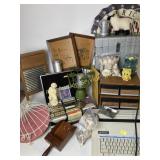 Cassette tapes & storage, metal file box, range