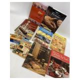 Cookbooks including Betty Crocker, BH&G