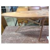 Vintage small ironing board