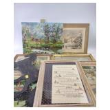 Frames, vintage most containing art, country