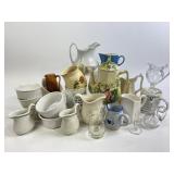 Small pitchers, ramekins