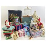 Needle point crafts, Easter eggs, instrument