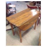 Drop leaf table,  36 x 29", had some surface wear