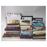 Books: Thomas Kinkade, birds, novels, home