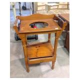 Wash stand, scuffs and wear