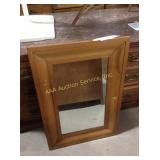 Mirror, scratches, 23 x 33