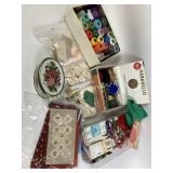 Crafting Items: Needlepoint, knitting, sewing,