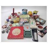 Candles, variety, tea lights, birthday candles,