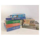 Puzzles, P Buckley moss wood 500 piece, great