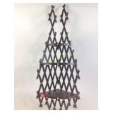 Decor shelf, wooden,item measures approximately