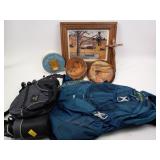 Native American art, framed art, outdoor book bag