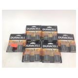 Duracell 9V batteries, nib, 2 batteries per pkg,