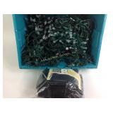 Holiday lights, multiple strings, warrior lumbar