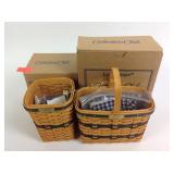 2 Longaberger baskets