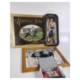 Reproduction Coca-Cola tin tray, Olympia beer