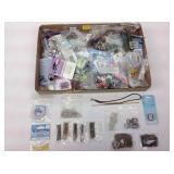 Crafting supplies, jewelry making, beads trinkets