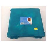 Crafting supplies, scrapbook case, scrap booking