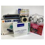 Misc Household Items including Black & Decker