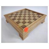 Game kit, wooden, chess checkers backgammon