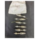 Sterling silver corn skewers 55.5 g