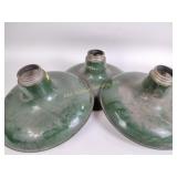 Industrial lampshades, metal measuring