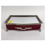 Silverplate jewelry box