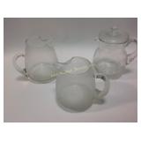 Glass drink pitchers