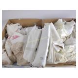 Vintage linens, table lace variety of sizes and