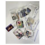 Sports Stat Cards including NASCAR from 1980s -