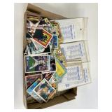Baseball Stat Cards from 1980s-1990s including