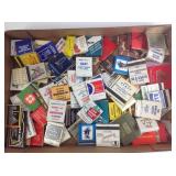 Matchbooks, vintage, variety