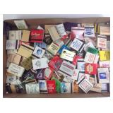 Matchbooks, vintage, variety, matchboxes